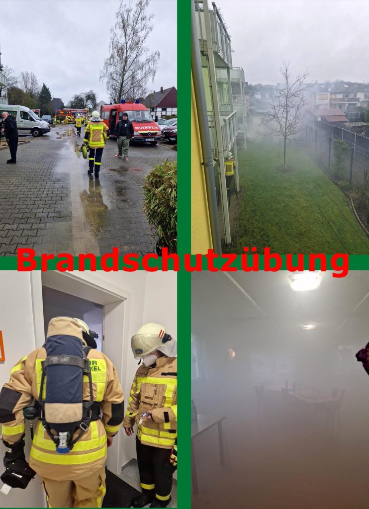 Brandschutzübung beim Pflegenetz Martina Rosenberger, Castrop-Rauxel